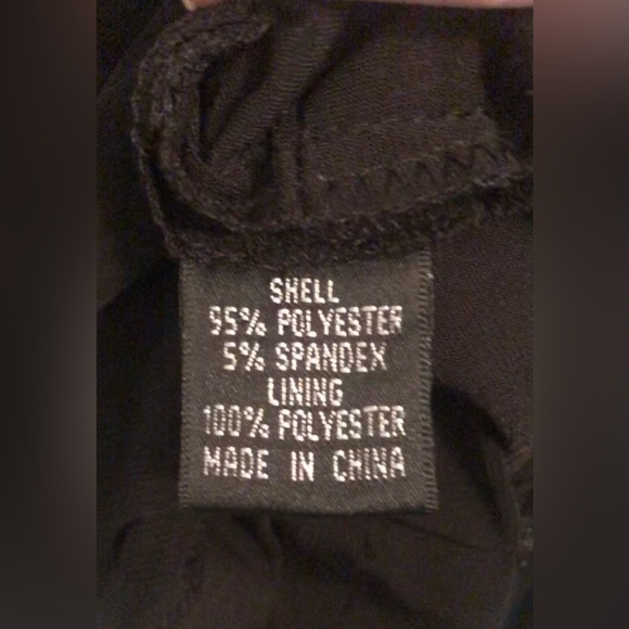 NEW Adrianna Papell Little Black Dress Size 14 - Picture 6 of 7